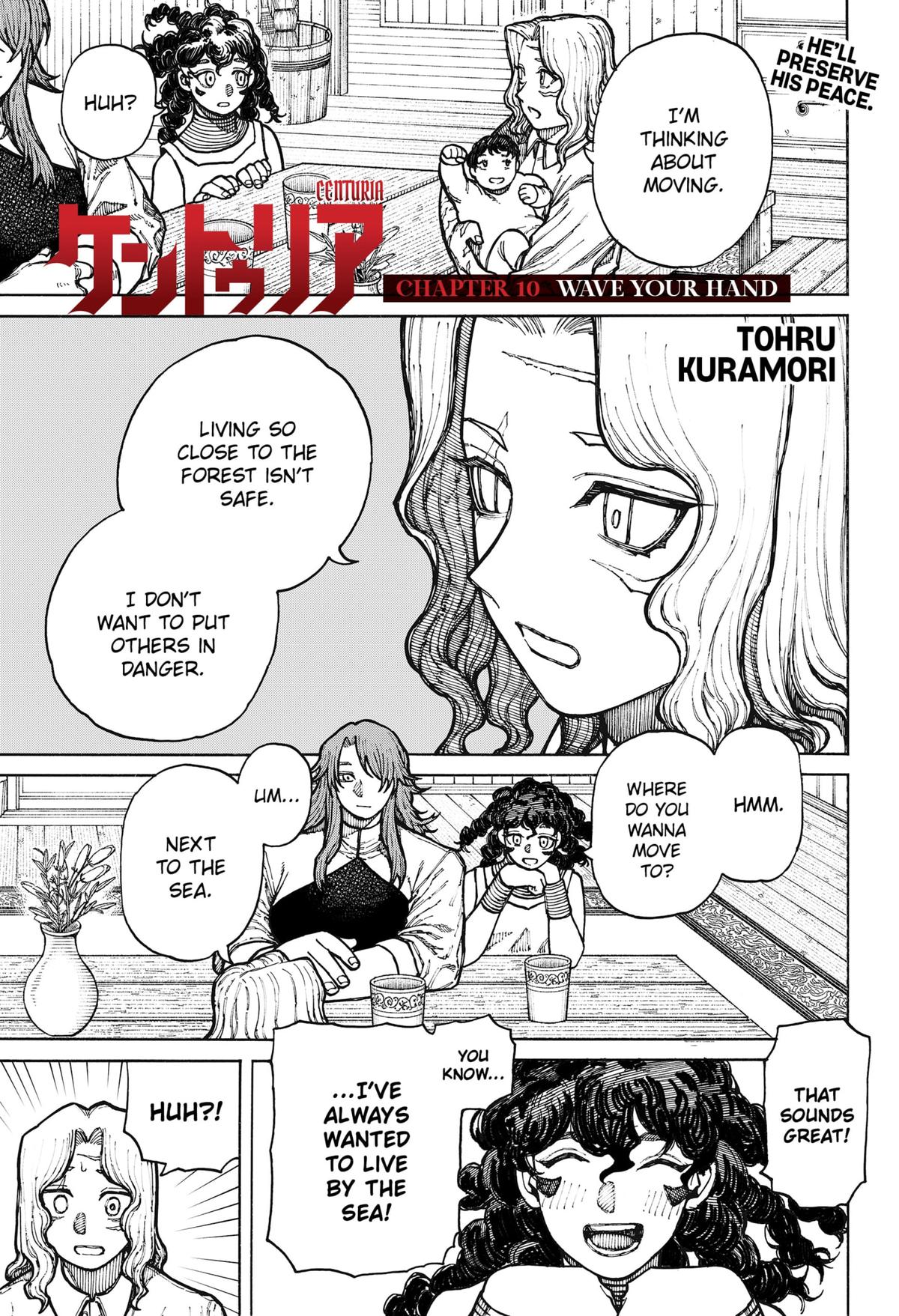 Centuria Manga Chapter 10 page 1 - Wave Your Hand