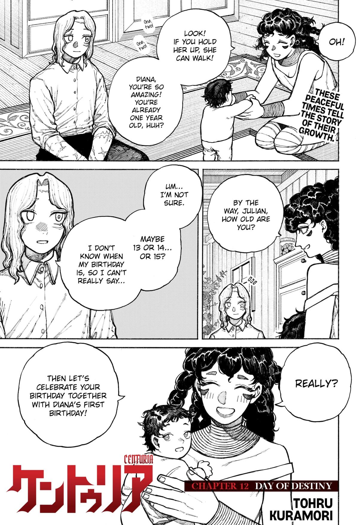 Centuria Manga Chapter 12 page 1 - Day of Destiny