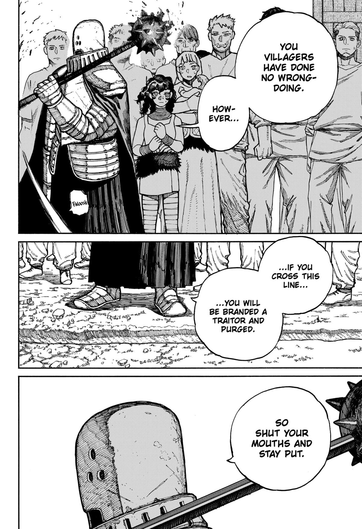 Centuria Manga Chapter 14 page 4 - Why He Won't Fight