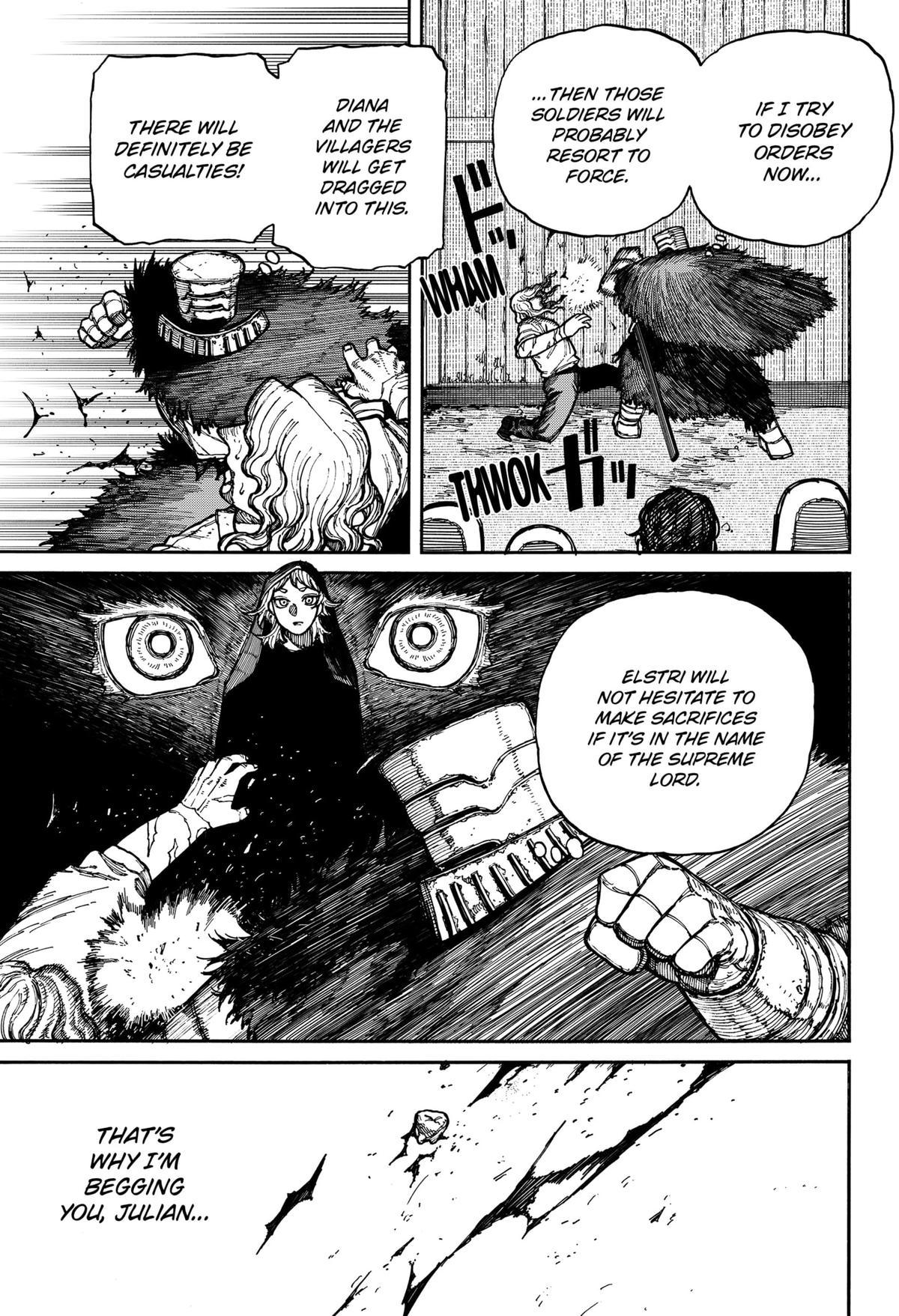 Centuria Manga Chapter 14 page 9 - Why He Won't Fight