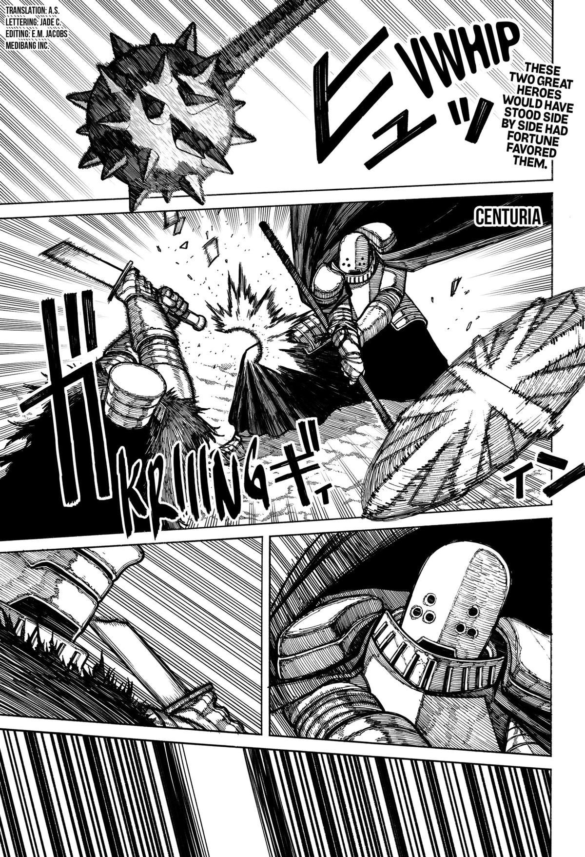 Centuria Manga Chapter 17 page 1 - Iron Heart, Iron Will