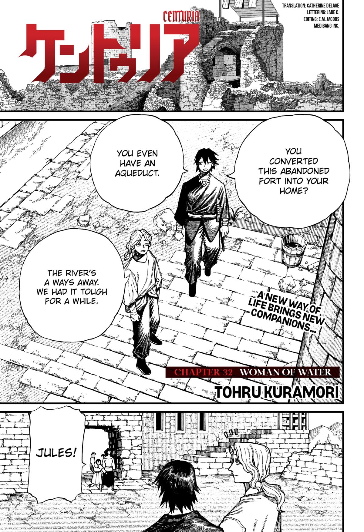 Centuria Manga Chapter 32 page 1 - Woman of Water