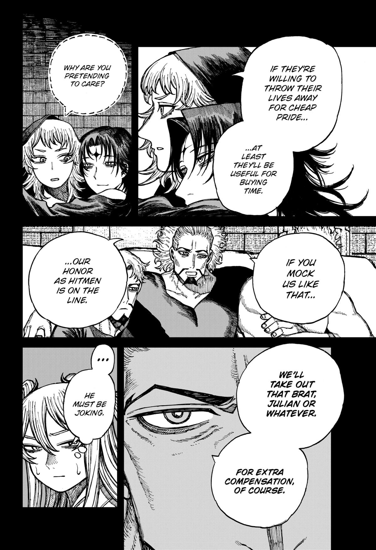 Centuria Manga Chapter 33 page 11 - Julian vs Lacrima