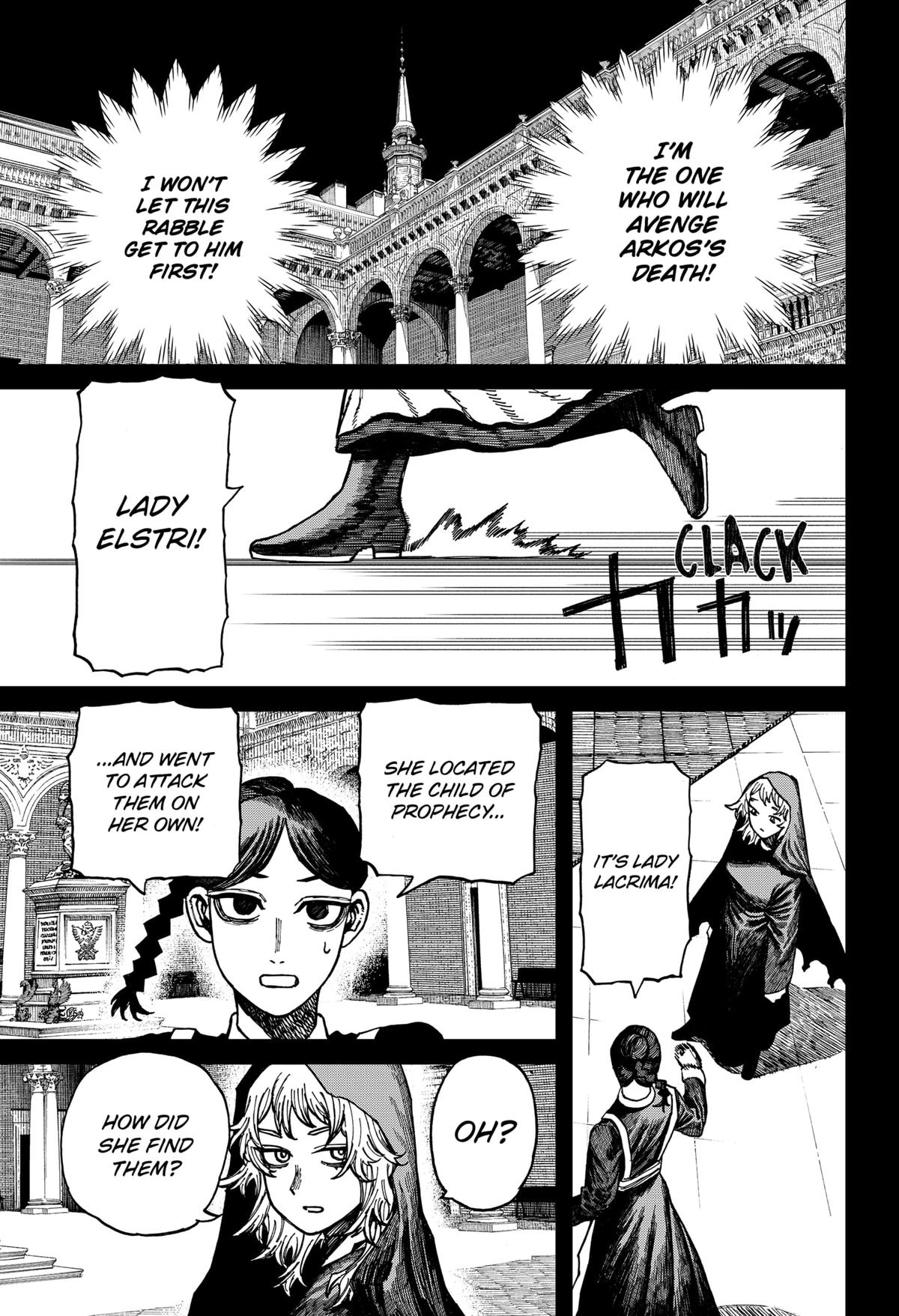 Centuria Manga Chapter 33 page 12 - Julian vs Lacrima