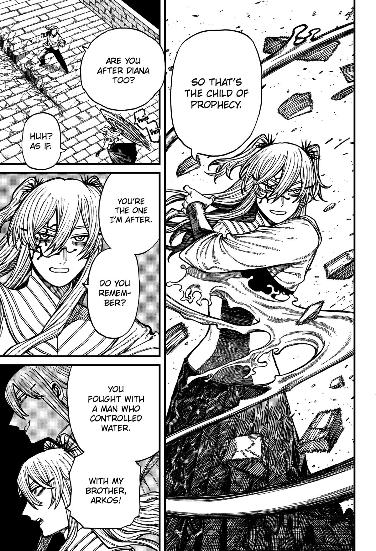 Centuria Manga Chapter 33 page 16 - Julian vs Lacrima