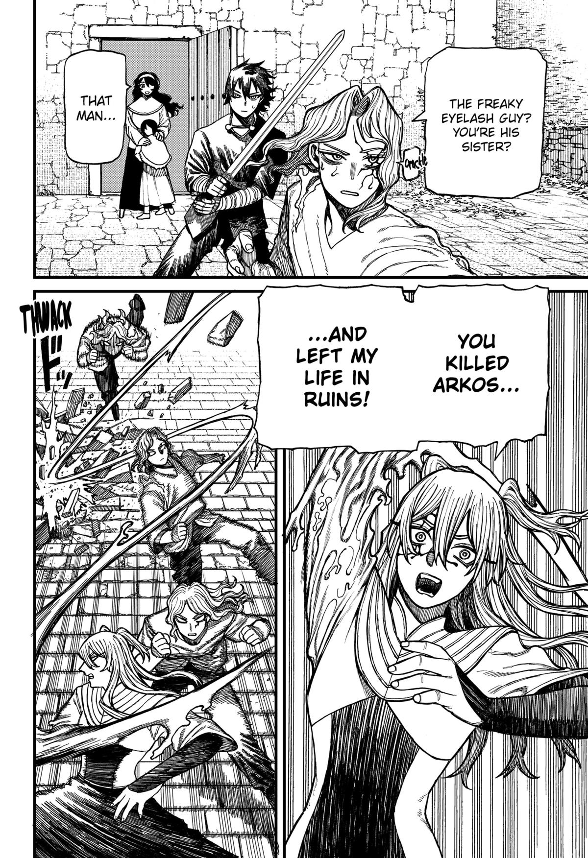 Centuria Manga Chapter 33 page 17 - Julian vs Lacrima