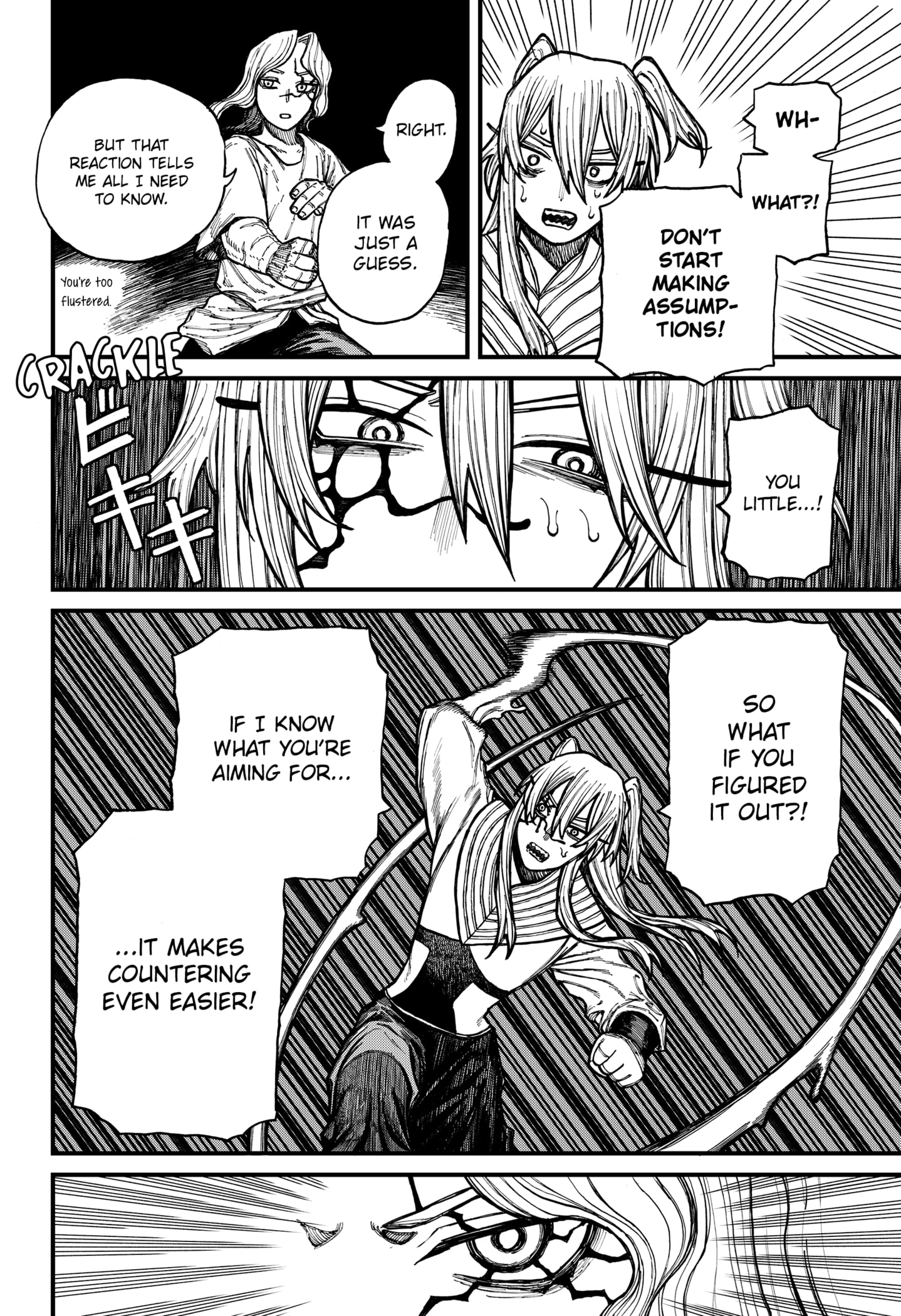 Centuria Manga Chapter 34 page 4 - Julian vs Lacrima 2