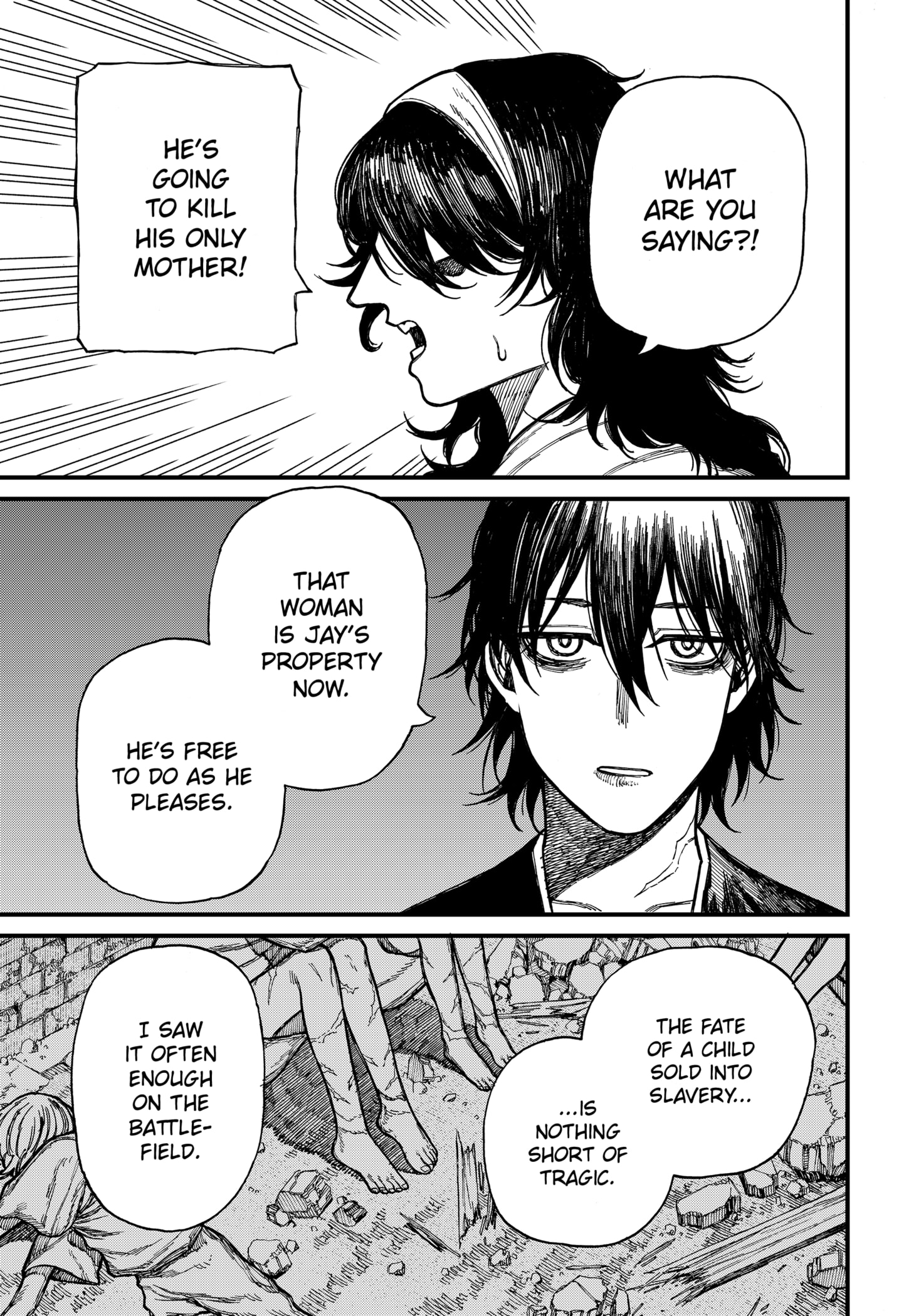 Centuria Manga Chapter 39 page 17 - Child and Mother