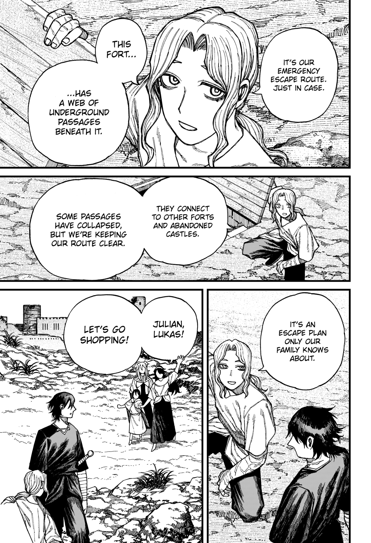 Centuria Manga Chapter 39 page 3 - Child and Mother