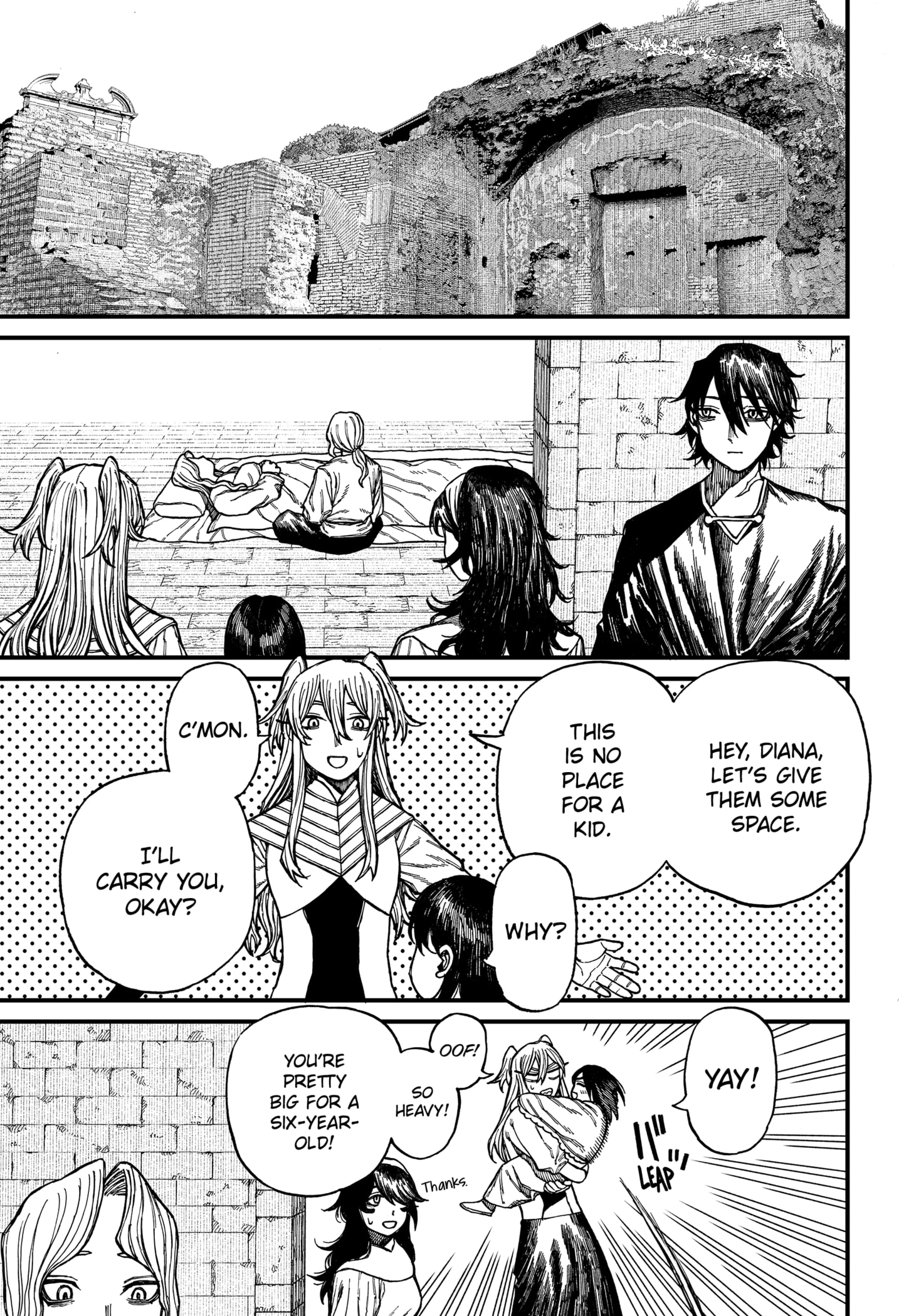 Centuria Manga Chapter 39 page 9 - Child and Mother