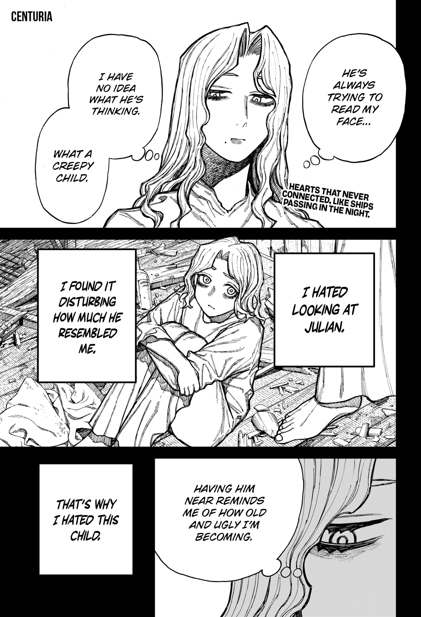 Centuria Manga Chapter 40 page 1 - Inner Flames