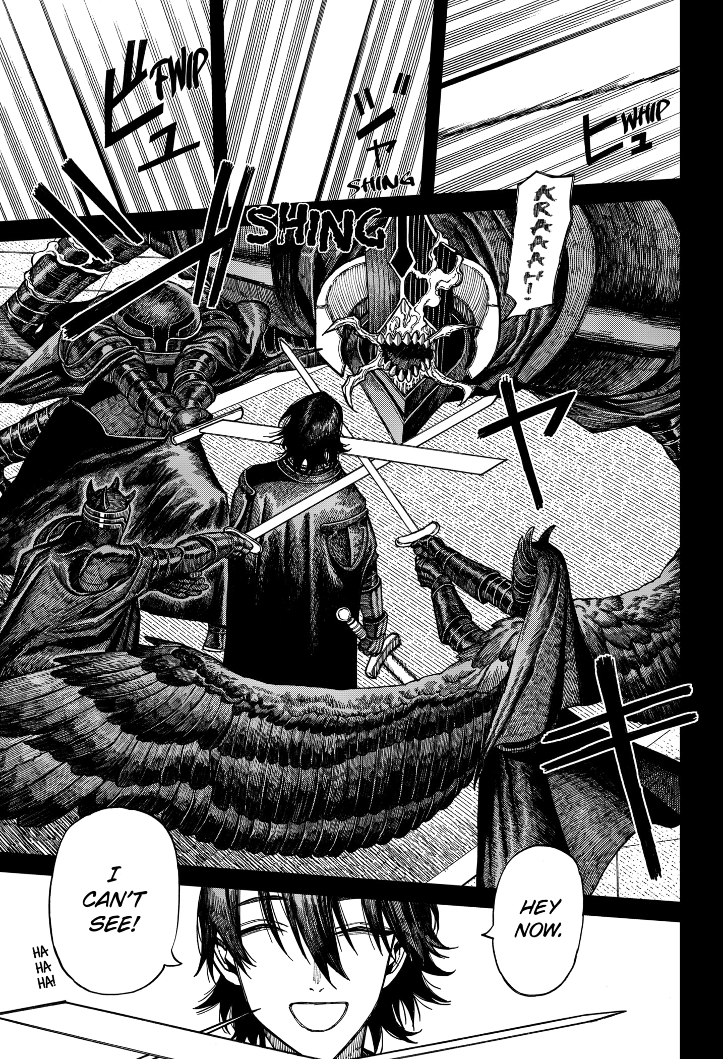 Centuria Manga Chapter 46 page 15 - The Faceless Black Knight