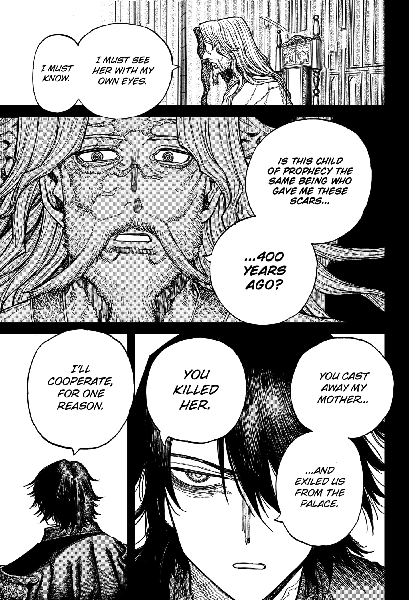 Centuria Manga Chapter 46 page 19 - The Faceless Black Knight