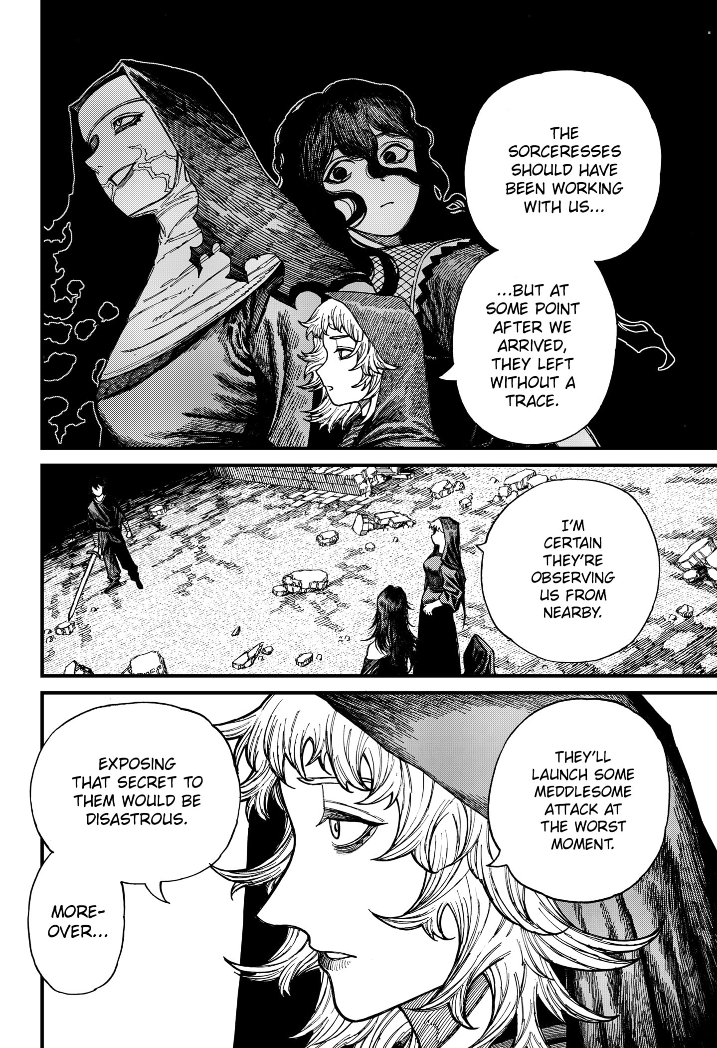Centuria Manga Chapter 46 page 2 - The Faceless Black Knight