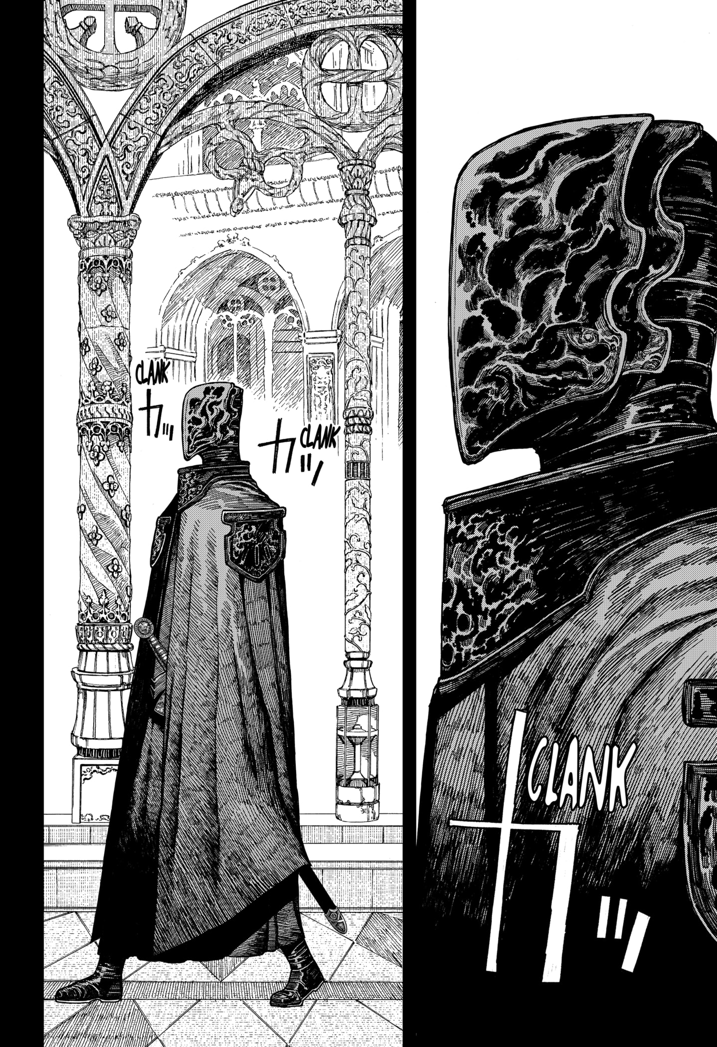 Centuria Manga Chapter 46 page 4 - The Faceless Black Knight