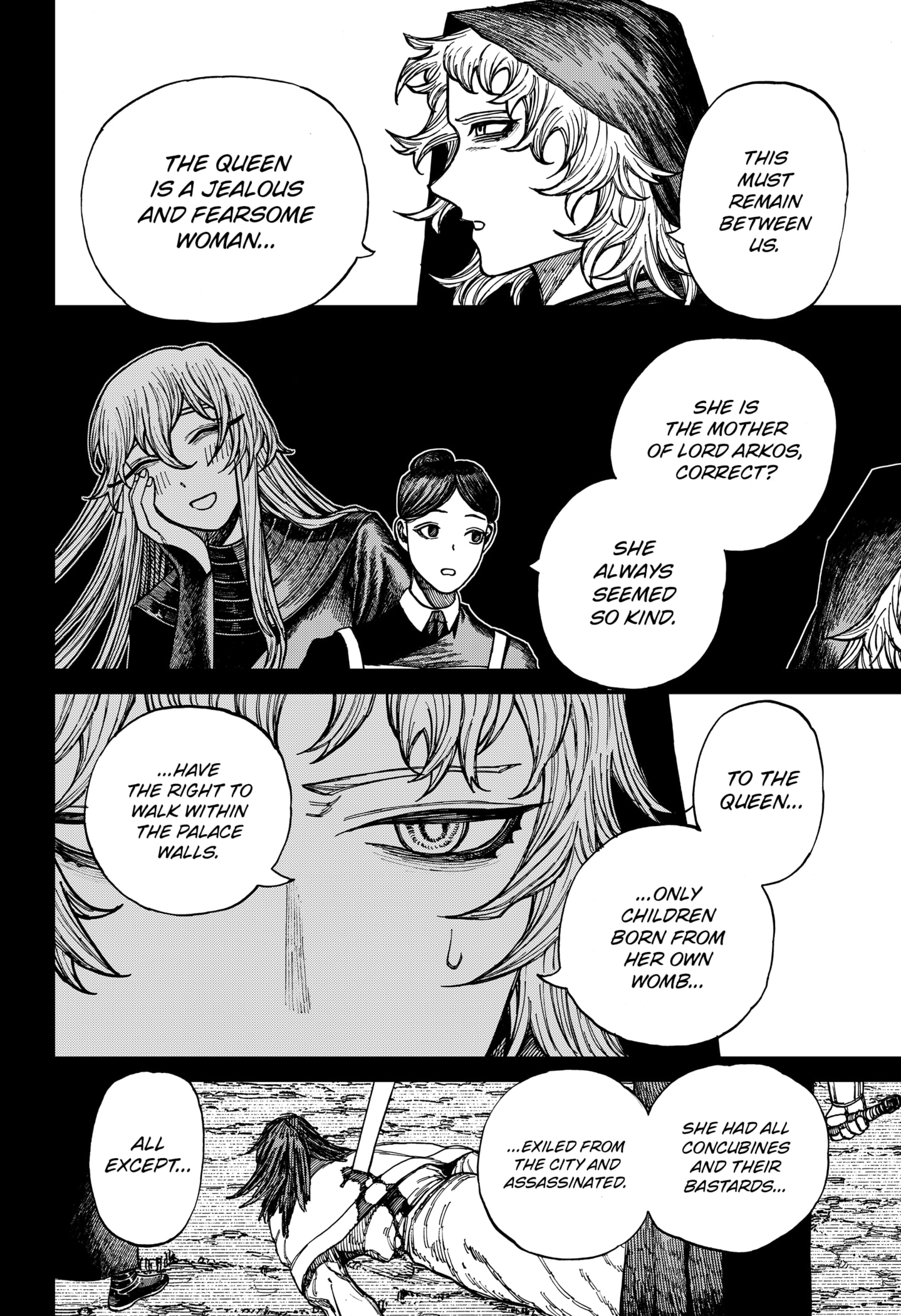 Centuria Manga Chapter 46 page 8 - The Faceless Black Knight