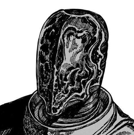 Centuria Manga Chapter 46 (The Faceless Black Knight) cover