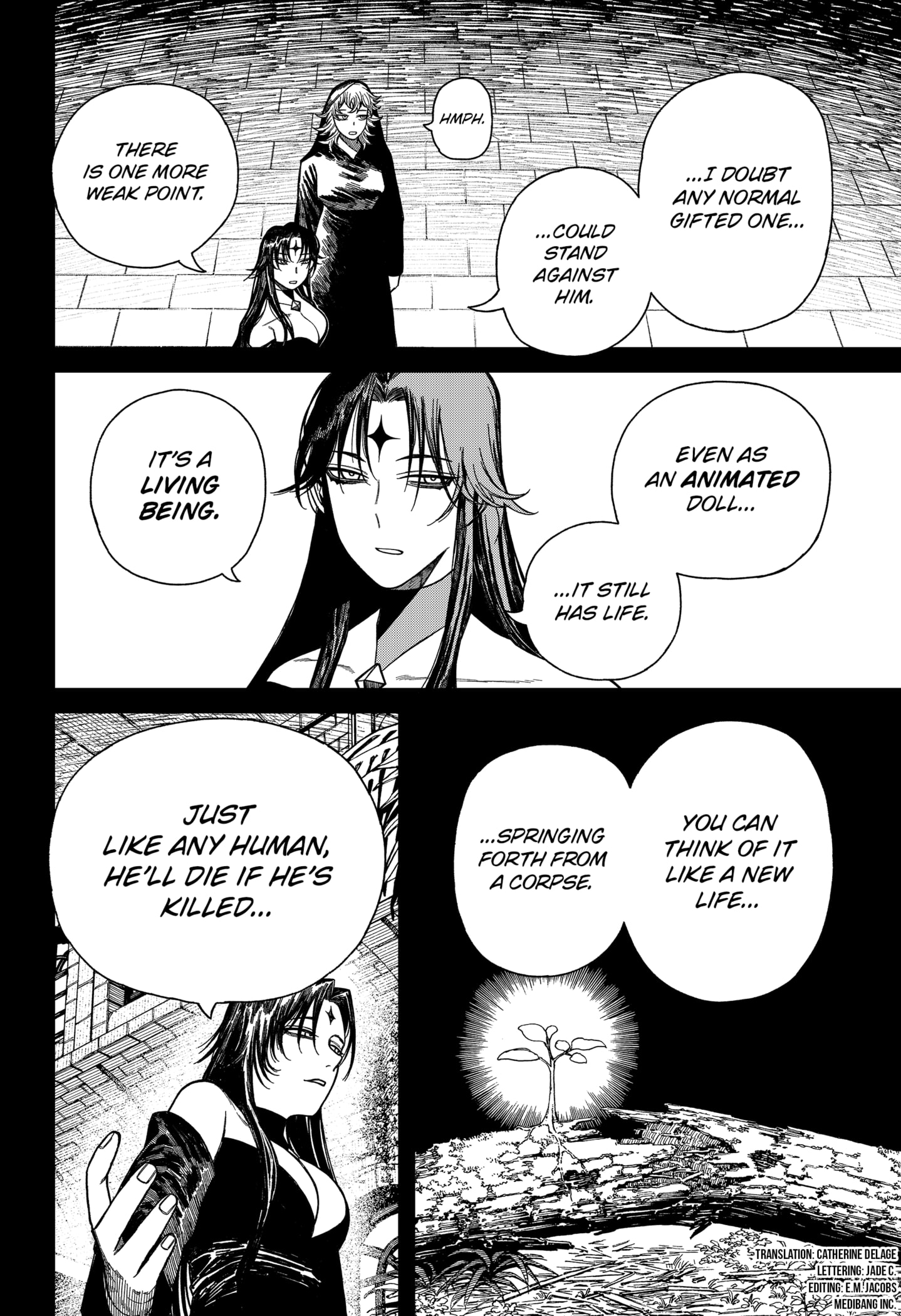 Centuria Manga Chapter 49 page 8 - Grave Robber Helem