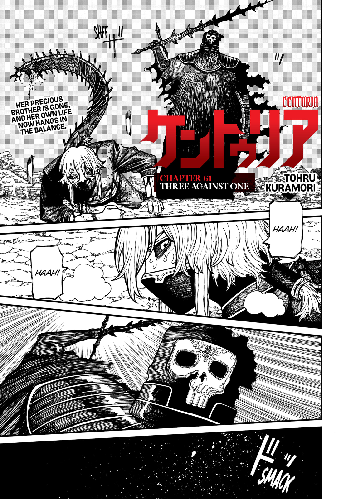 Centuria Manga Chapter 61 page 1 - Three Against One