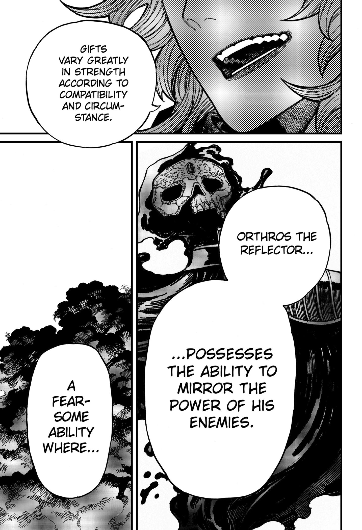 Centuria Manga Chapter 65 page 15 - Orthros The Reflector