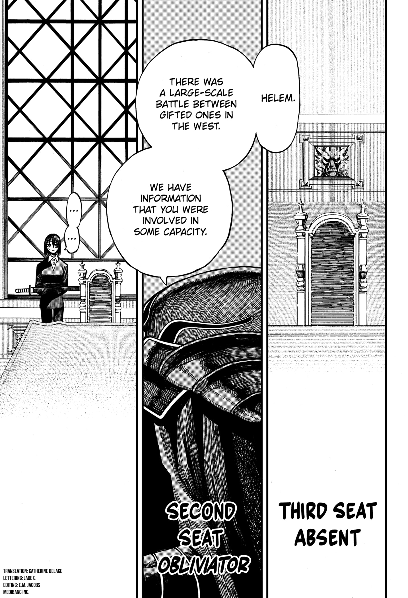 Centuria Manga Chapter 75 page 3 - The Iris Stratum