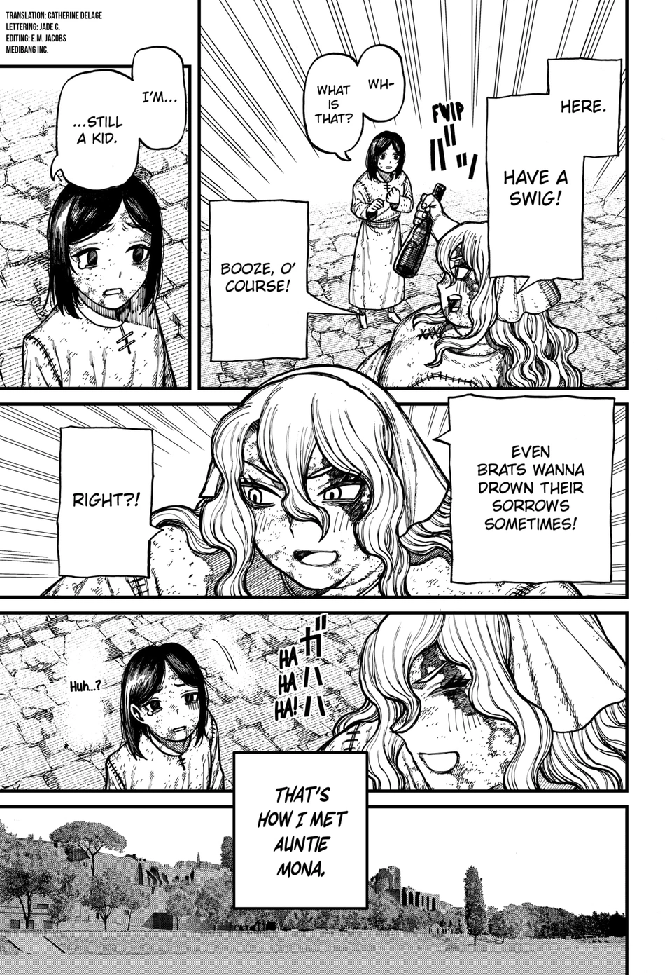 Centuria Manga Chapter 81 page 3 - Auntie Mona