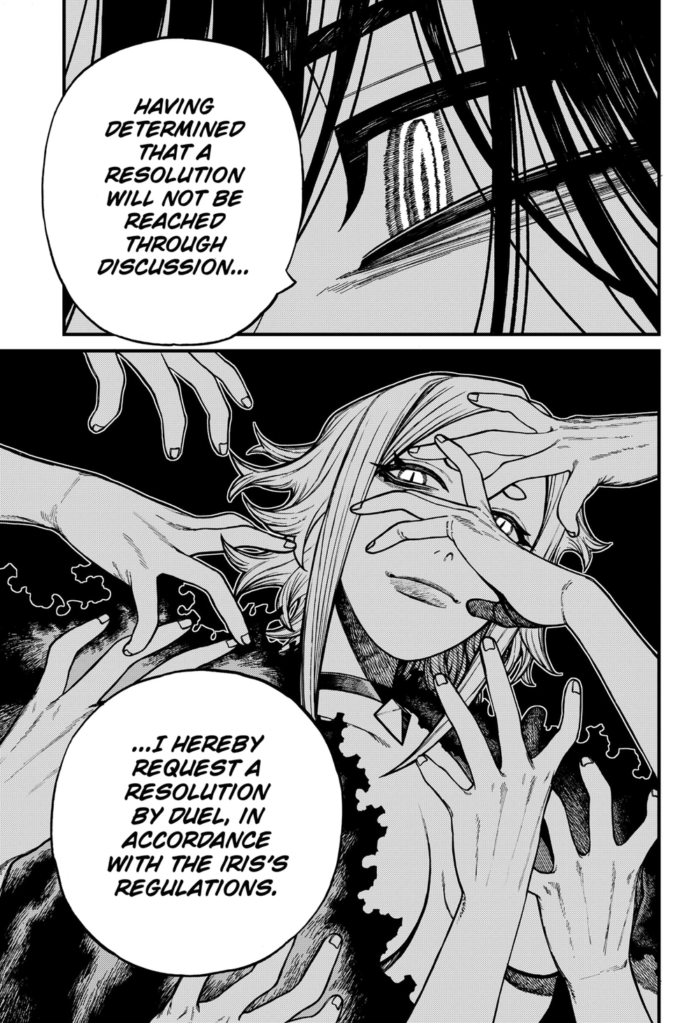 Centuria Manga Chapter 86 page 11 - Letter of Challenge