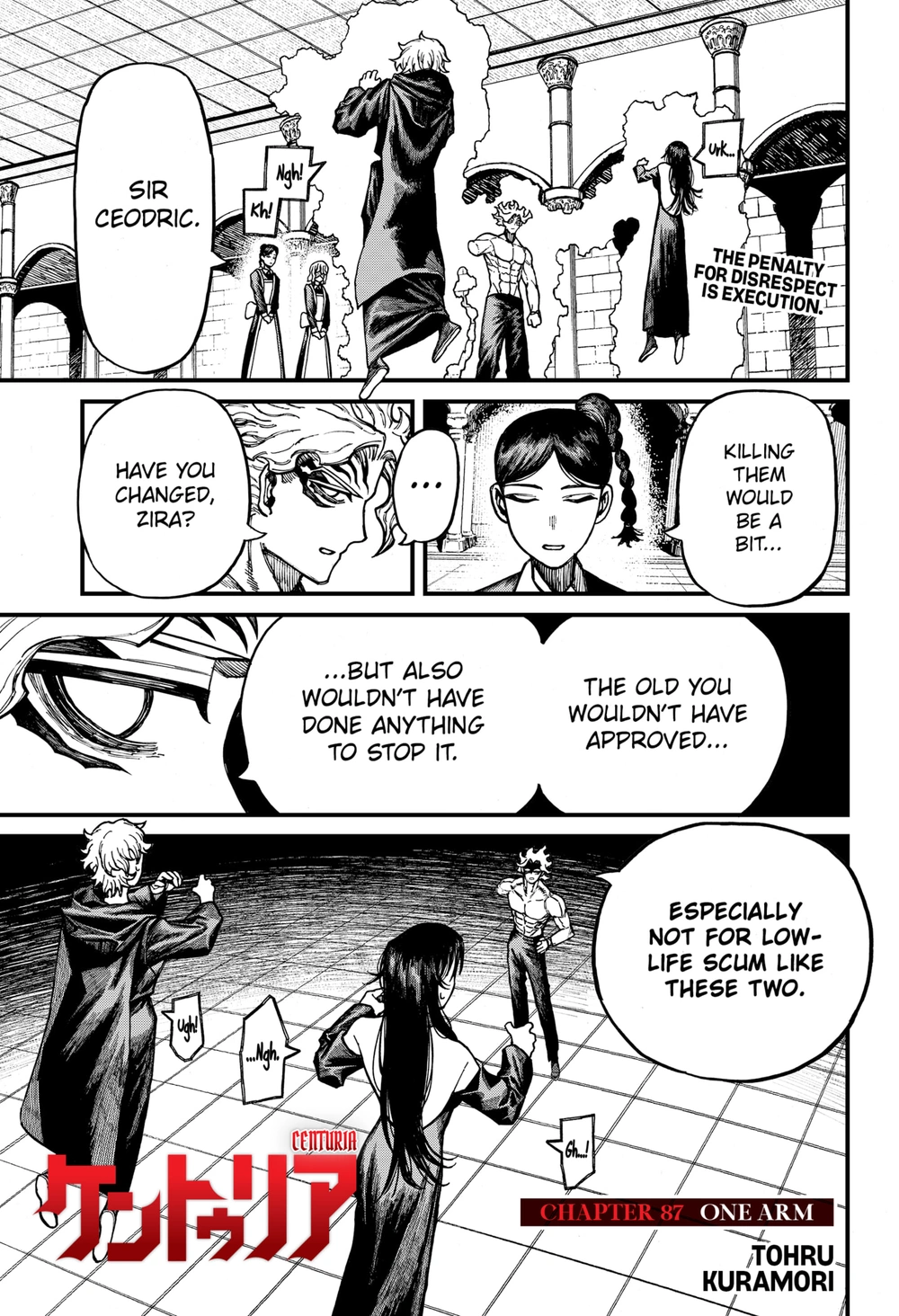 Centuria Manga Chapter 87 page 1 - One Arm