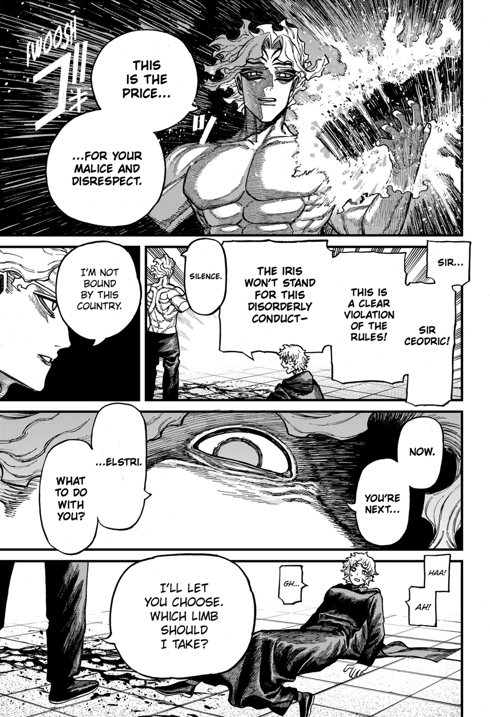 Centuria Manga Chapter 87 page 9 - One Arm